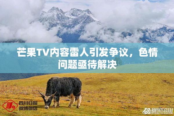 芒果TV内容雷人引发争议，色情问题亟待解决