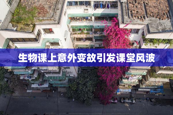 生物课上意外变故引发课堂风波