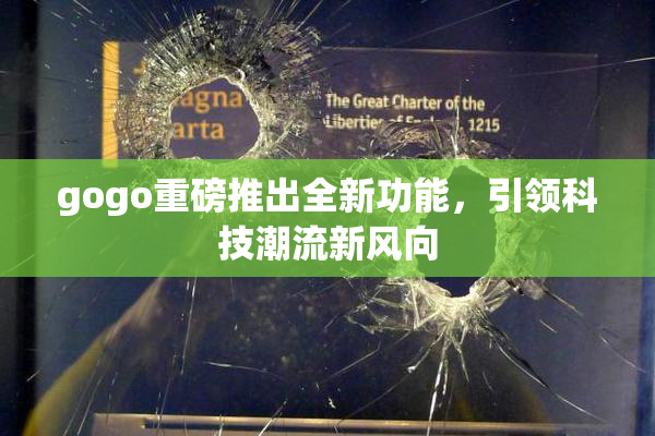 gogo重磅推出全新功能，引领科技潮流新风向