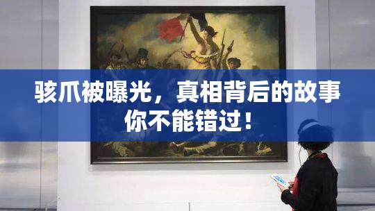 骇爪被曝光，真相背后的故事你不能错过！