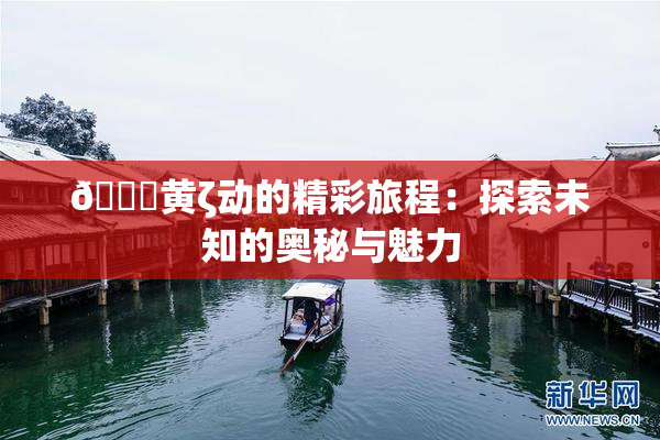 🔞黄ζ动的精彩旅程：探索未知的奥秘与魅力