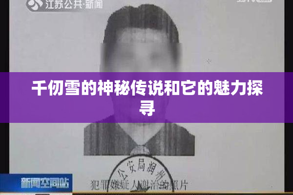 千仞雪的神秘传说和它的魅力探寻