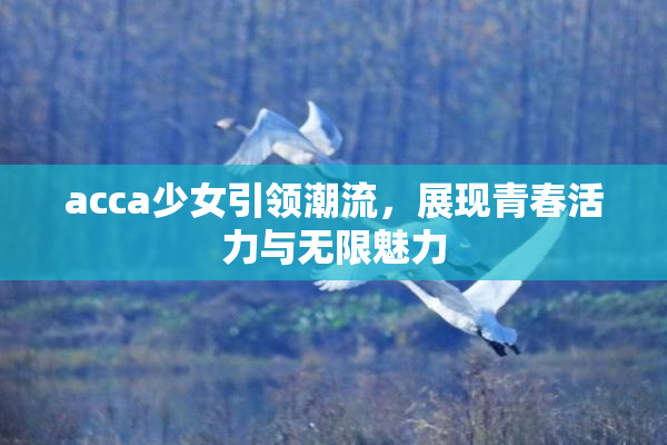 acca少女引领潮流，展现青春活力与无限魅力