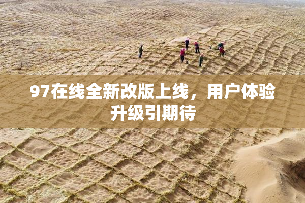 97在线全新改版上线，用户体验升级引期待