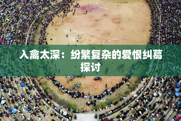 入禽太深：纷繁复杂的爱恨纠葛探讨