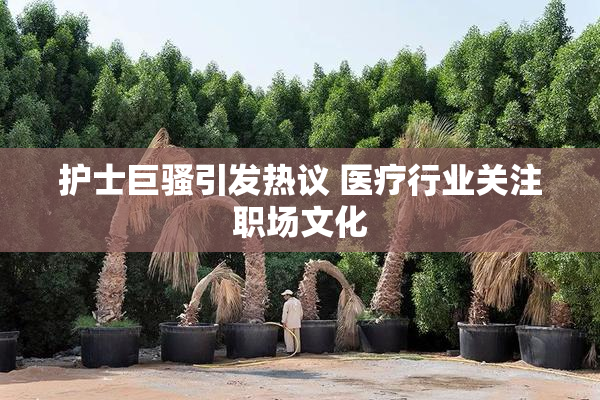 护士巨骚引发热议 医疗行业关注职场文化