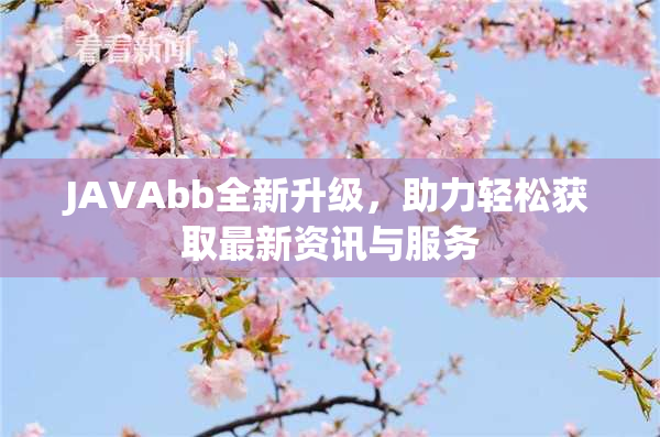 JAVAbb全新升级，助力轻松获取最新资讯与服务