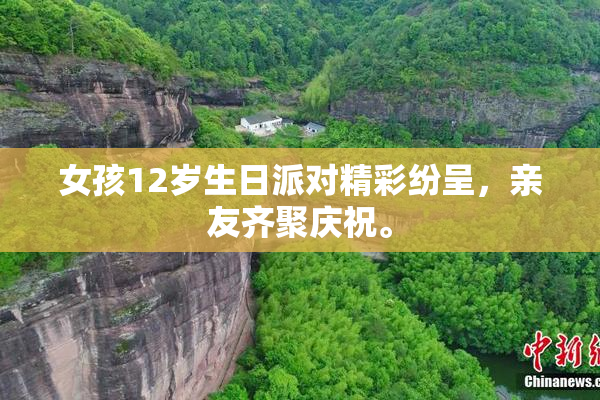 女孩12岁生日派对精彩纷呈，亲友齐聚庆祝。