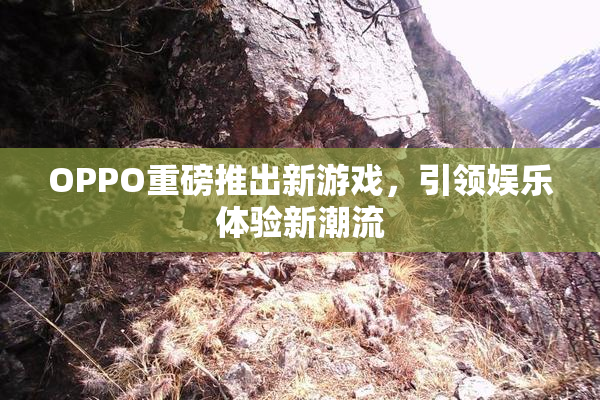 OPPO重磅推出新游戏，引领娱乐体验新潮流