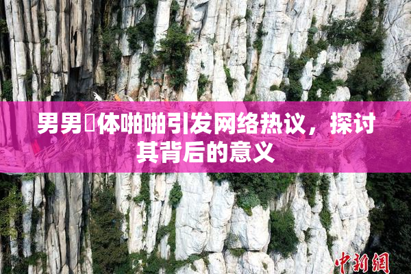 男男祼体啪啪引发网络热议，探讨其背后的意义
