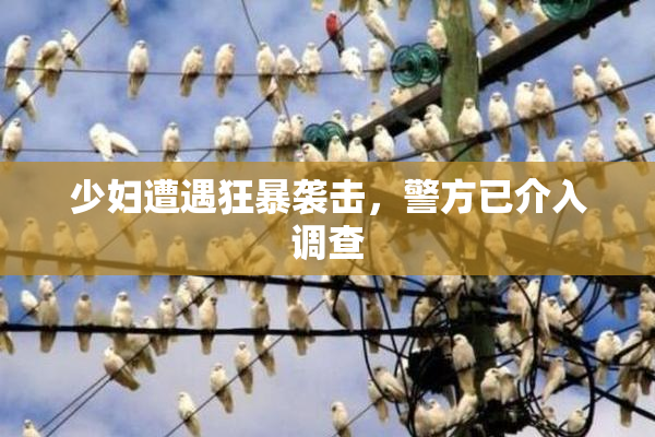 少妇遭遇狂暴袭击，警方已介入调查