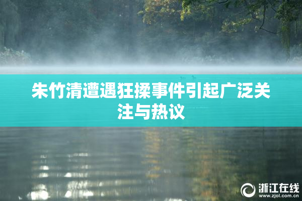 朱竹清遭遇狂揉事件引起广泛关注与热议
