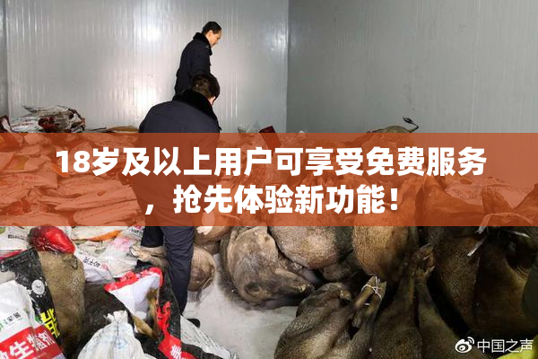 18岁及以上用户可享受免费服务，抢先体验新功能！