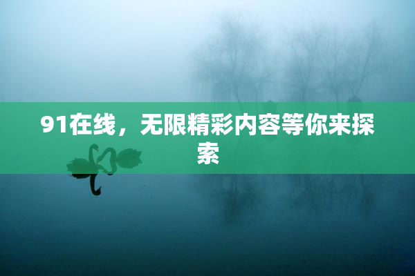 91在线，无限精彩内容等你来探索
