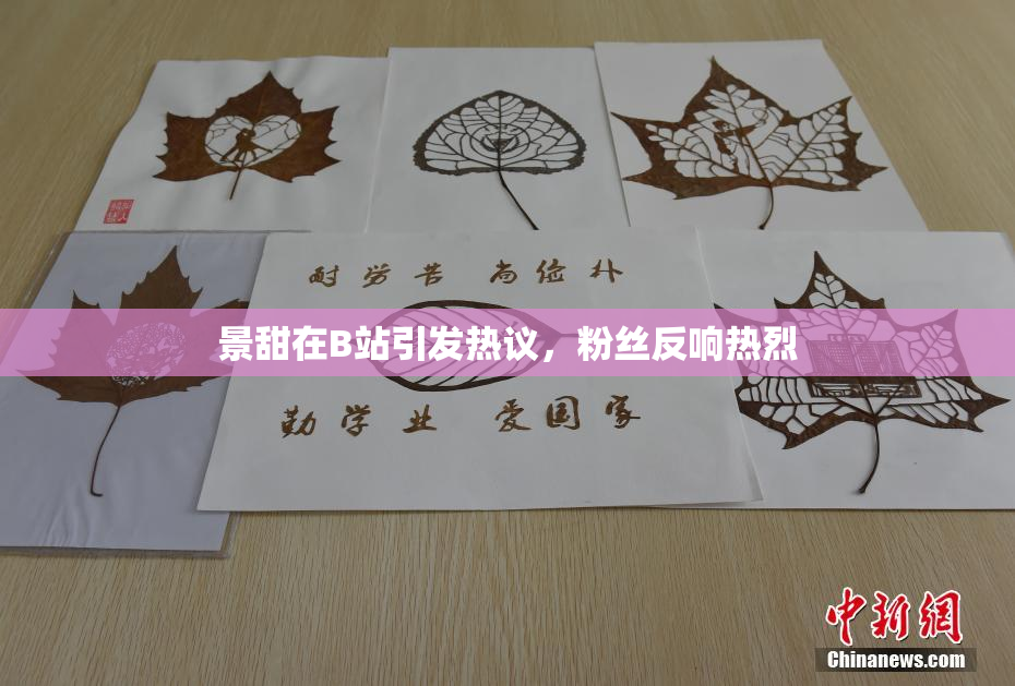 景甜在B站引发热议，粉丝反响热烈