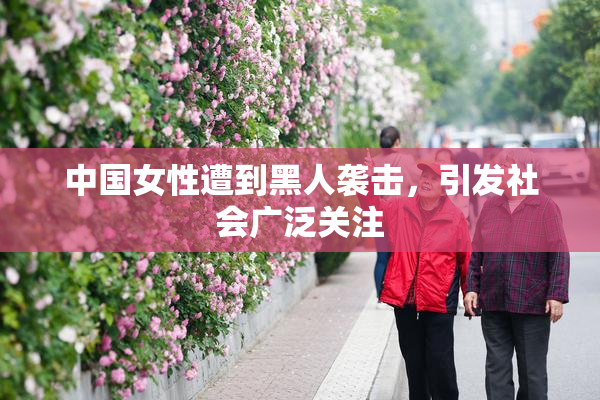 中国女性遭到黑人袭击，引发社会广泛关注
