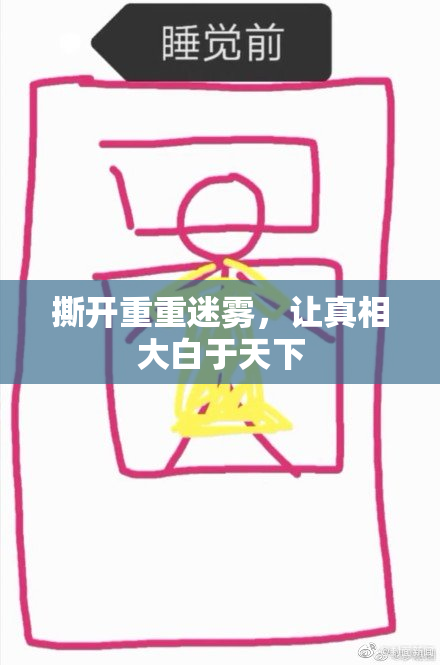 撕开重重迷雾，让真相大白于天下