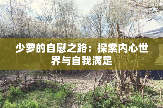 少萝的自慰之路：探索内心世界与自我满足