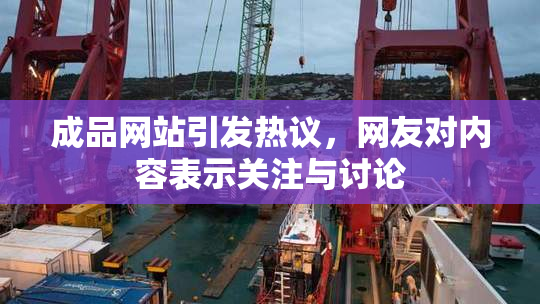 成品网站引发热议，网友对内容表示关注与讨论