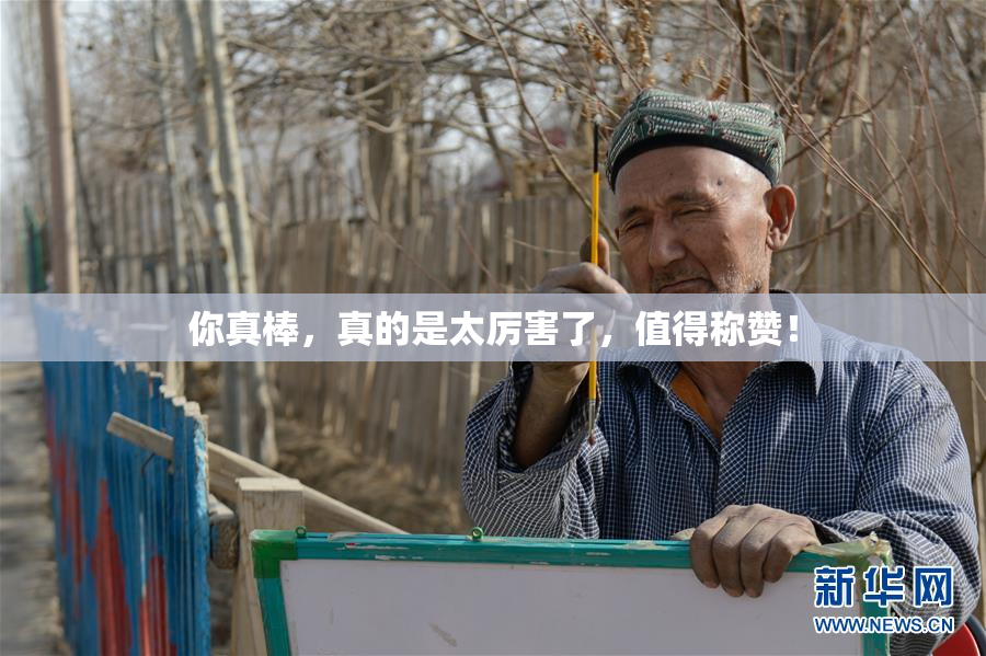 你真棒，真的是太厉害了，值得称赞！