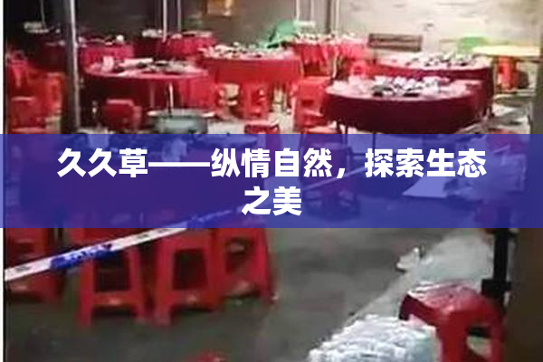 久久草——纵情自然，探索生态之美