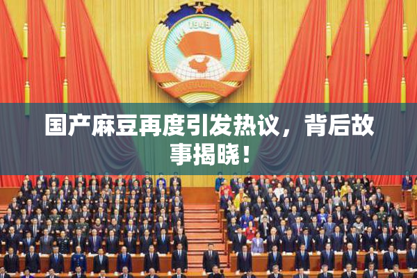 国产麻豆再度引发热议，背后故事揭晓！