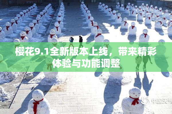 樱花9.1全新版本上线，带来精彩体验与功能调整