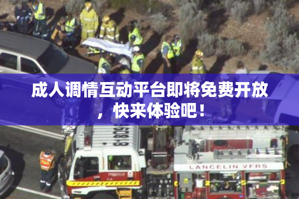 成人调情互动平台即将免费开放，快来体验吧！