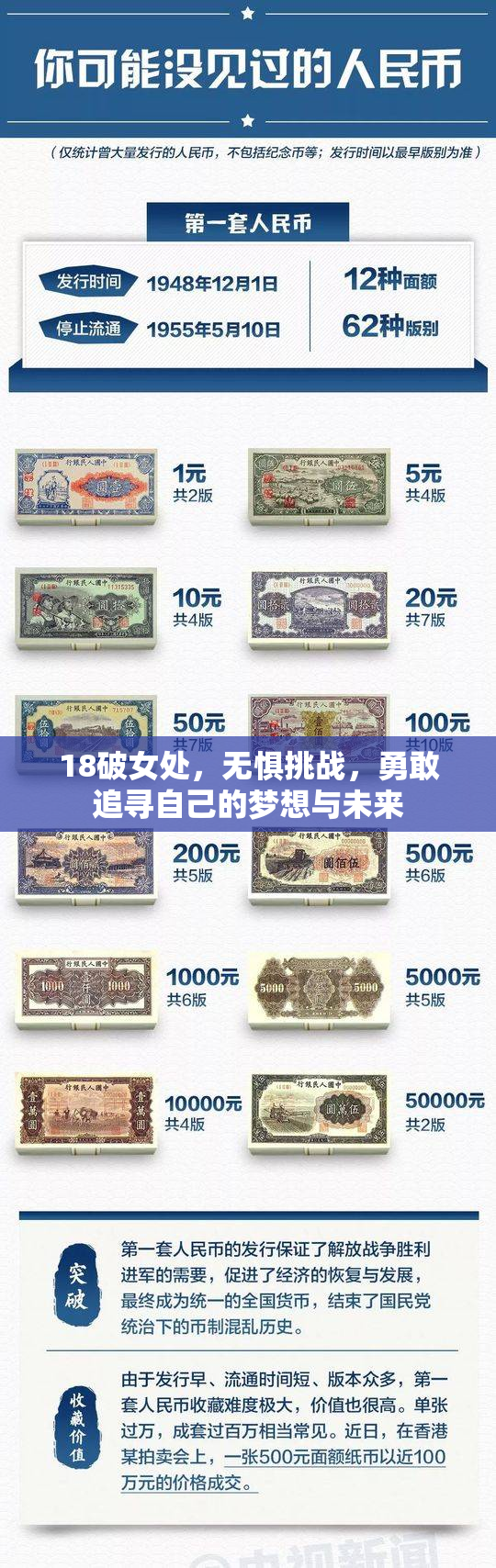 18破女处，无惧挑战，勇敢追寻自己的梦想与未来