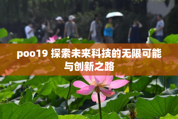 poo19 探索未来科技的无限可能与创新之路
