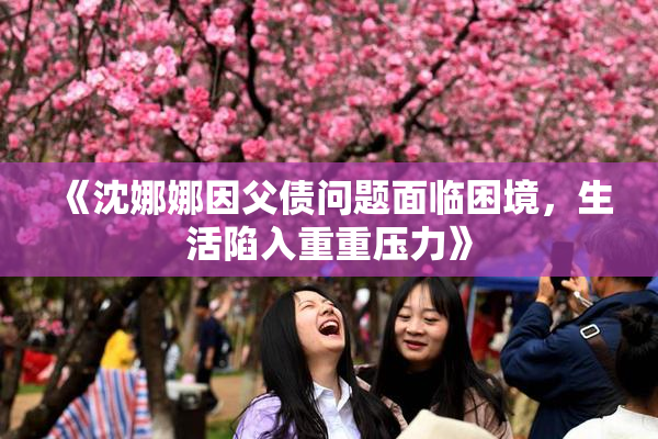 《沈娜娜因父债问题面临困境，生活陷入重重压力》