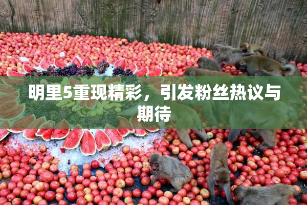 明里5重现精彩，引发粉丝热议与期待