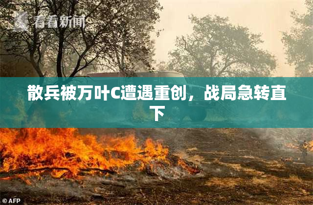 散兵被万叶C遭遇重创，战局急转直下