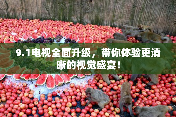 9.1电视全面升级，带你体验更清晰的视觉盛宴！