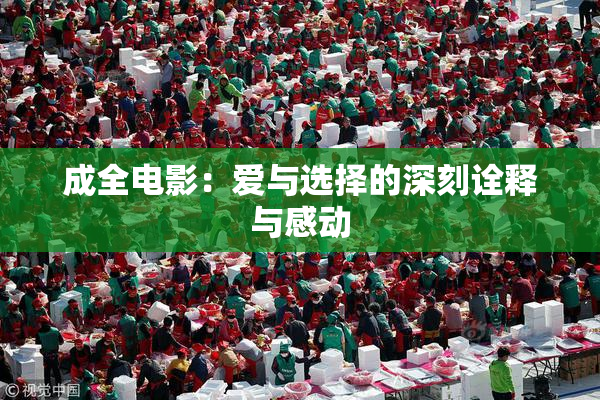 成全电影：爱与选择的深刻诠释与感动