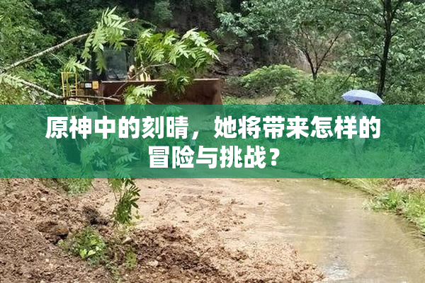 原神中的刻晴，她将带来怎样的冒险与挑战？