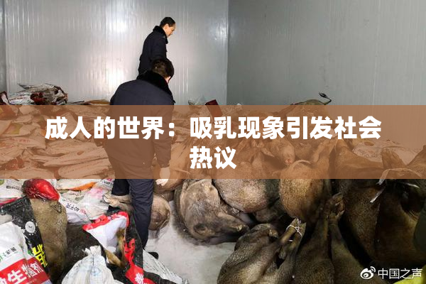 成人的世界：吸乳现象引发社会热议