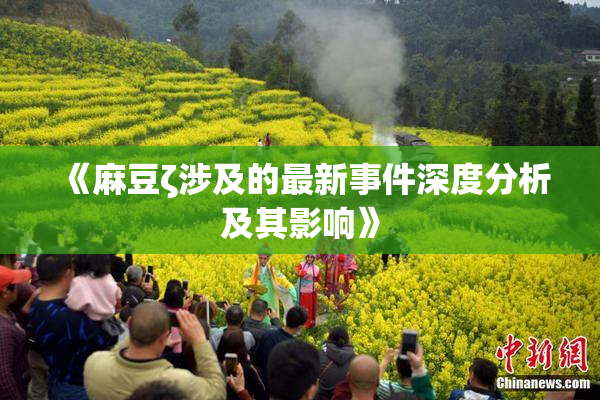 《麻豆ζ涉及的最新事件深度分析及其影响》
