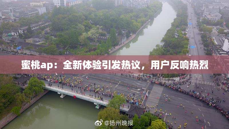 蜜桃ap：全新体验引发热议，用户反响热烈