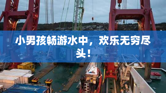 小男孩畅游水中，欢乐无穷尽头！