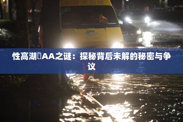 性高湖婬AA之谜：探秘背后未解的秘密与争议