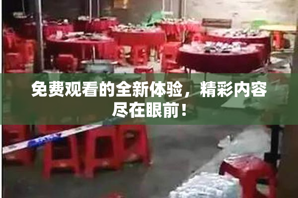 免费观看的全新体验，精彩内容尽在眼前！
