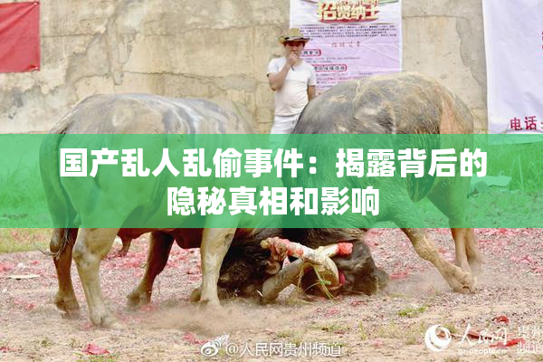 国产乱人乱偷事件：揭露背后的隐秘真相和影响