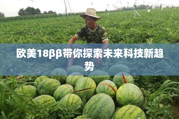 欧美18ββ带你探索未来科技新趋势