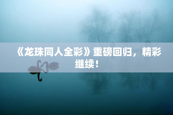 《龙珠同人全彩》重磅回归，精彩继续！