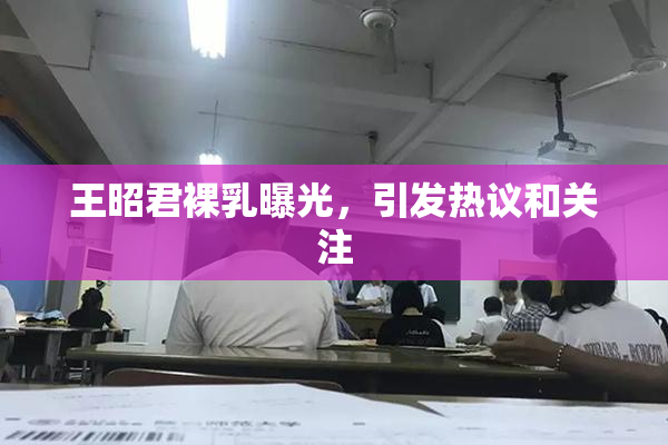 王昭君裸乳曝光，引发热议和关注