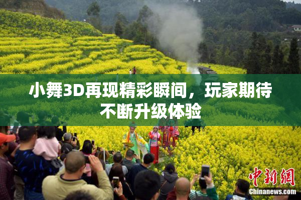 小舞3D再现精彩瞬间，玩家期待不断升级体验