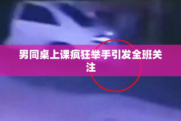 男同桌上课疯狂举手引发全班关注