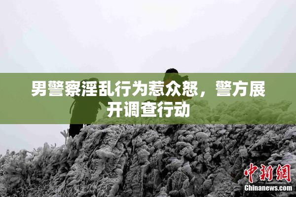 男警察淫乱行为惹众怒，警方展开调查行动