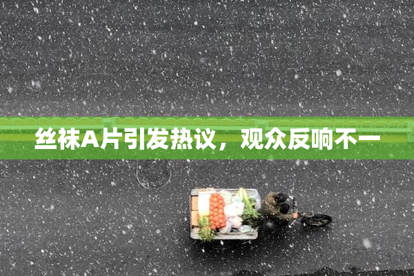 丝袜A片引发热议，观众反响不一